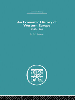 cover image of An Economic History of Western Europe 1945-1964